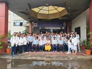 Read more about the article मैट्स विश्वविद्यालय के विज्ञान छात्रों ने किया सिपेट रायपुर में औद्योगिक भ्रमण
