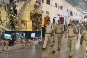 Read more about the article दिल्ली लाल किले धमाके के बाद रायपुर में हाई अलर्ट, पुलिस ने बढ़ाई सुरक्षा, स्टेशन-एयरपोर्ट पर सख्त जांच