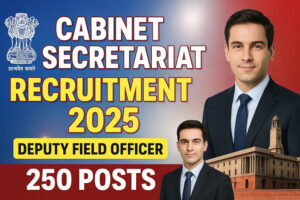 Read more about the article कैबिनेट सेक्रेटेरिएट में 250 पदों पर भर्ती प्रारंभ, आवेदन भरना होगा ऑफलाइन