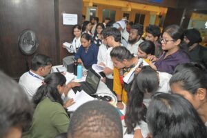 मैट्स यूनिवर्सिटी के दो दिवसीय मेगा जॉब फेयर को अच्छा प्रतिसाद, 700 से अधिक युवाओं को मिला रोजगार का एक मंच IMG 20260607 WA0011