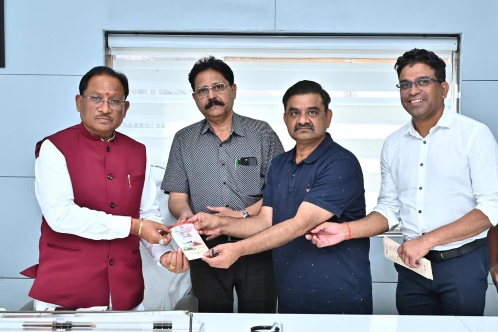 मुख्यमंत्री श्री साय से आईएमए  प्रतिनिधिमंडल ने की सौजन्य मुलाकात