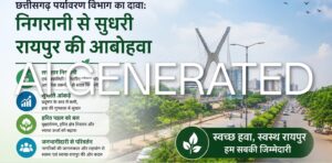 Read more about the article पर्यावरण विभाग का दावा निगरानी से सुधरी रायपुर की आबोहवा